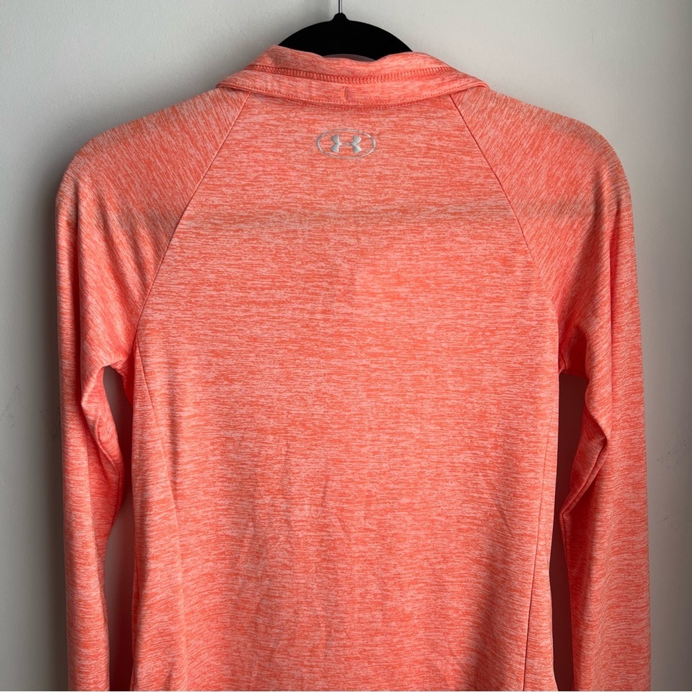 Under Armour Orange Full-zip HEATGEAR jacket - XS - Picture 11 of 12